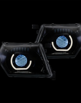 LED "Angry eye" predné svetlá na Nissan Y61 series 1-3