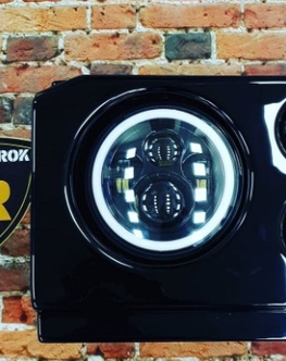 Predné LED svetlá na Land Rover Discovery 1