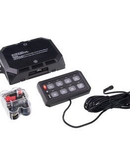 Multiprepínač 12/24V - 8kanálový