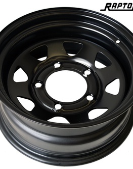 RAPTOR 4x4 Oceľový disk 7x16 ET-30 - Čierny
