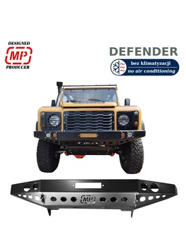 HD3 predný nárazník s nevysunutou maskou pre  Land Rover Defender