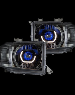 LED "Angry eye" predné svetlá pre Toyota Landcruiser 76,78, a 79 series