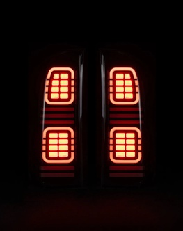 Blacked Out LED zadné svetlá pre Nissan GU S4 Patrol Y61