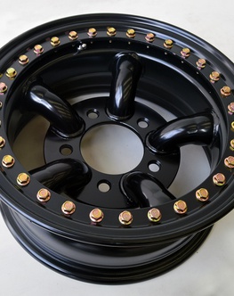 TYREX BEADLOCK disk 5 -lúčový 7x16 ET -25 Čierny