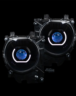 LED "Angry eye" predné svetlá pre Toyota 70 series