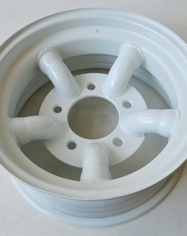 TYREX HD Oceľový disk 5 -lúčový 7x16 ET -25 Biely