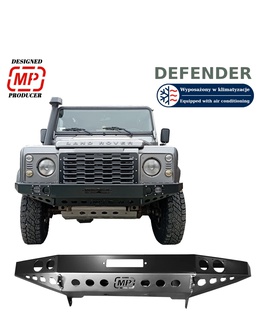 HD3 predný nárazník s vysunutou maskou pre Land Rover Defender
