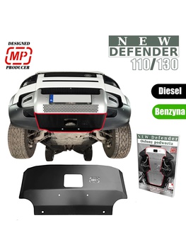 Kryt predného nárazníka pre Defender 2020+ ČIERNY