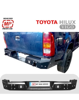 Oceľový zadný nárazník HD pre Toyota HILUX r.2005-2015