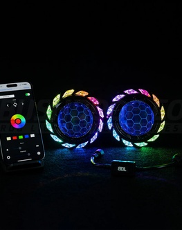 Súprava na diy montáž Bi-LED 'Turbine' predných svetiel