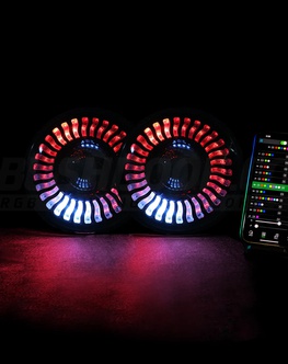 7" 'Firewheel' LED predné svetlá