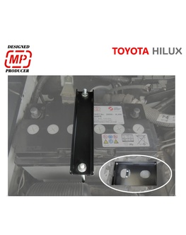 Držiak prídavnej batérie pre Toyota Hilux 2015+