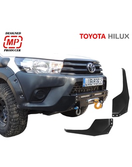 Rohy nárazníka pre platňu navijáka pre Toyota Hilux 2015+