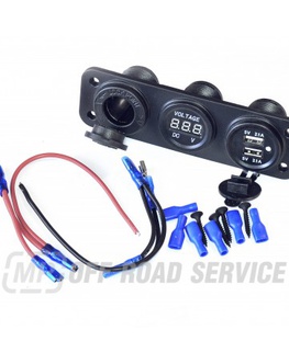 Voltmeter s USB Nabíjačkou
