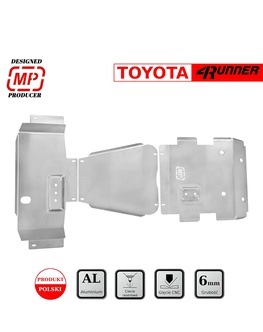 Sada ochranných krytov podvozku pre Toyota 4Runner 2022+