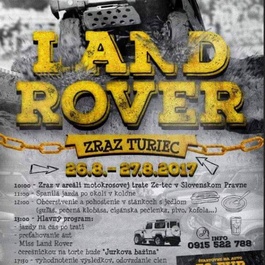 Land Rover zraz Turiec