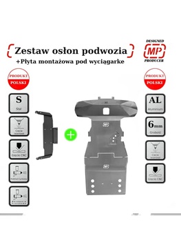 Sada ochranných krytov podvozku pre Discovery 5 2021+