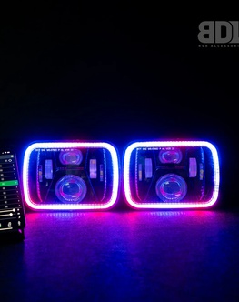 5X7" LED predné svetlá pre Toyota Hilux