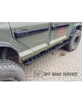 Pevnostné znížené prahy na Land Rover Defender 110