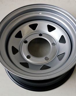 TYREX HD Oceľový disk 7X16 ET -20 Strieborný