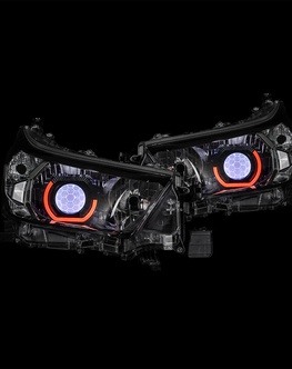 LED "Angry eye" predné svetlá pre Toyota Hilux N80