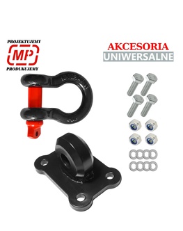 Šekla s úchytom 4,75t - vodorovná pozícia šekle