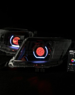 LED "Angry eye" predné svetla pre Toyota Hilux N70 / 2005-2015
