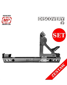 Sada - zadný nárazník HD2 s dlhými bočnicami / držiakom rezervného kolesa a zdvíhacím systémom Hilift