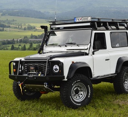 Doplnky na Land rover Defender v praxi:)