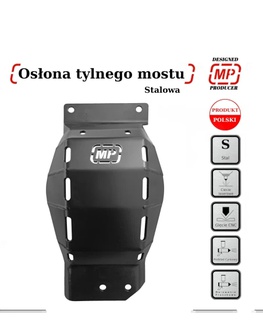 Kryt difecenciálu zadnej nápravy pre Discovery 5