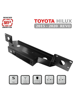 Montážna platňa navijáka pre Toyota Hilux r.2015-2020