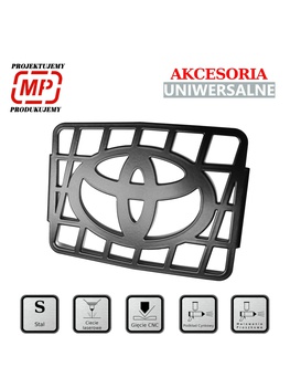 Kovová maska šnorchla s logom Toyota