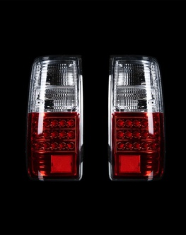 Red/Clear LED zadné svetlá pre 80 Series LandCruiser