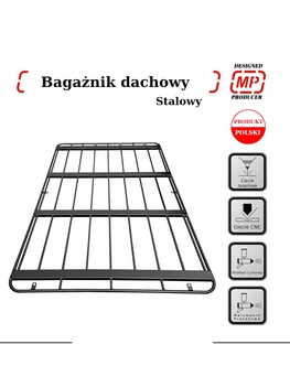 Strešný nosič pre Land Rover Defender 110 bez horných líšt/plošina