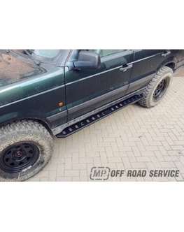 Pevnostné prahy na Range Rover P38 - perforované