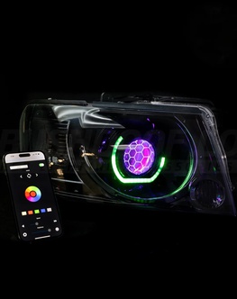 LED "Angry eye" predné svetlá pre Nissan Y61 series 4