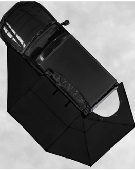 Markíza Bushwakka Extreme Pro Black D-zip - so zadným vstupom