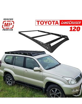 Hliníkový strešný nosič pre Toyota Land Cuiser LC120 /3priečky
