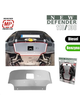 Predný kryt nárazníka pre montážnu dosku navijáka pre Defender 2020+