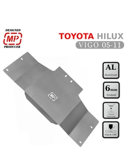 Kryt prídavnej prevodovky pre Toyota Hilux pred faceliftom r.2005-2011