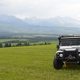 Doplnky na Land rover Defender v praxi:)