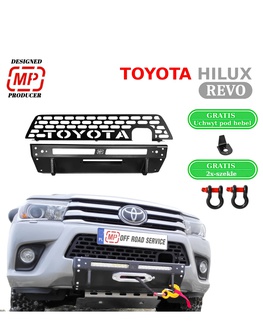 Montážna platňa HD navijaka s integrovanou čelnou doskou Toyota HILUX 2015